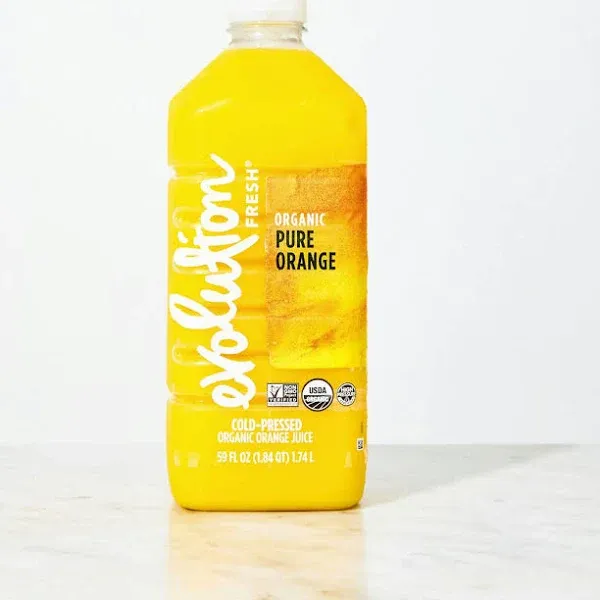 Evolution Fresh Cold-Pressed Organic Orange Juice