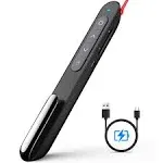 Wireless Presenter Rechargeable NORWII N76 Presentation Remote for Powerpoint Presentation Clicker 330FT