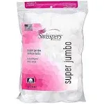 Swisspers Cotton Balls Jumbo Plus Size 70 Count (Pack of 3)