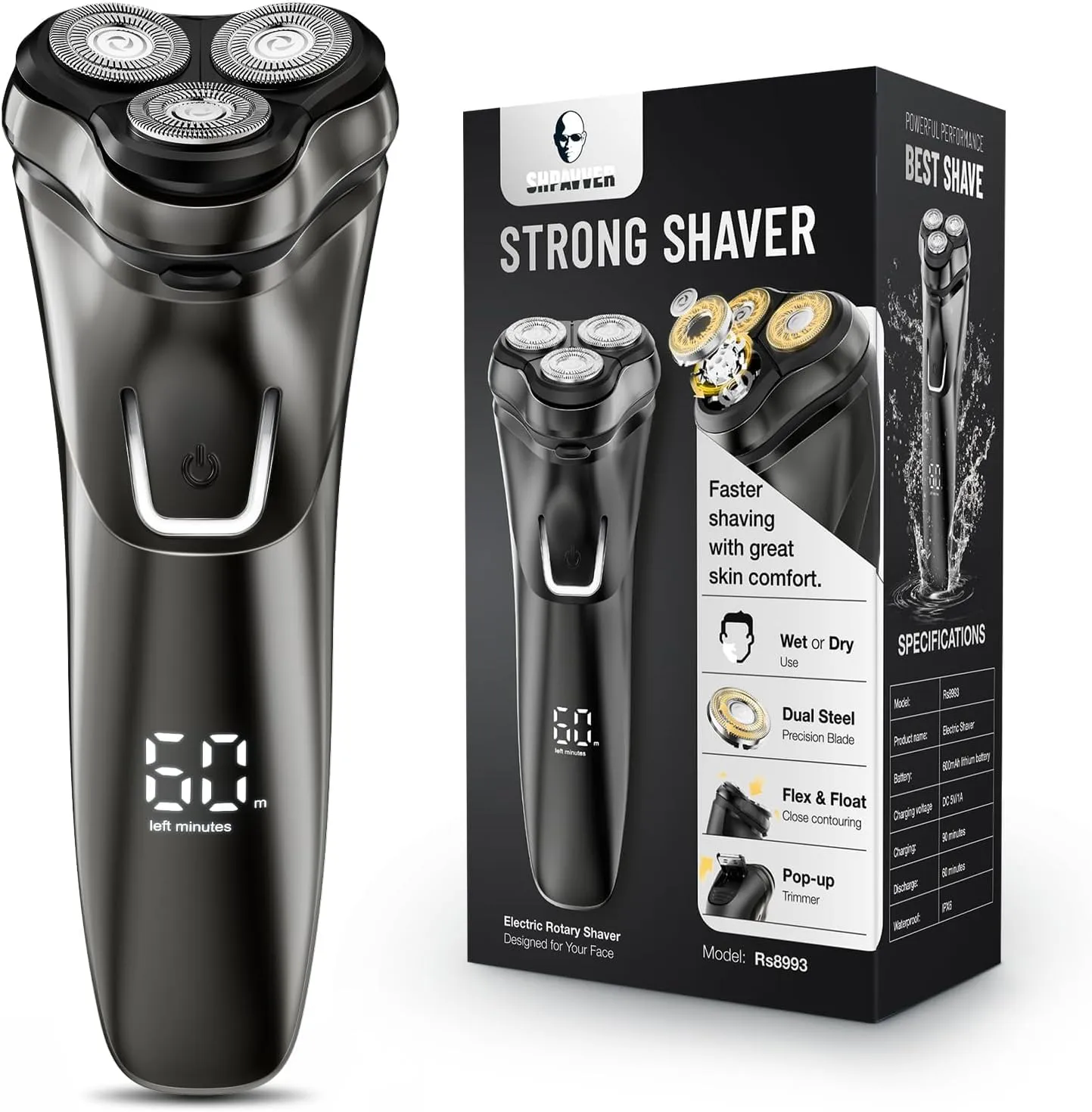 SHPAVVER Electric Razor