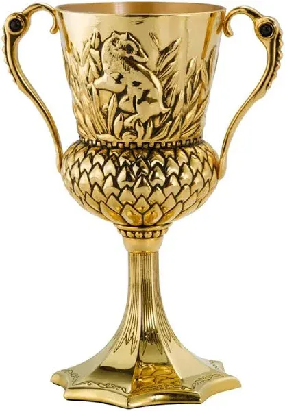 The Noble Collection Harry Potter Helga Hufflepuff Cup 5.3in Die Cast Metal Horcrux Replica