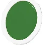 Prang Semi-Moist Watercolor Paint Refill, Oval Pan, Green, 12 Pans