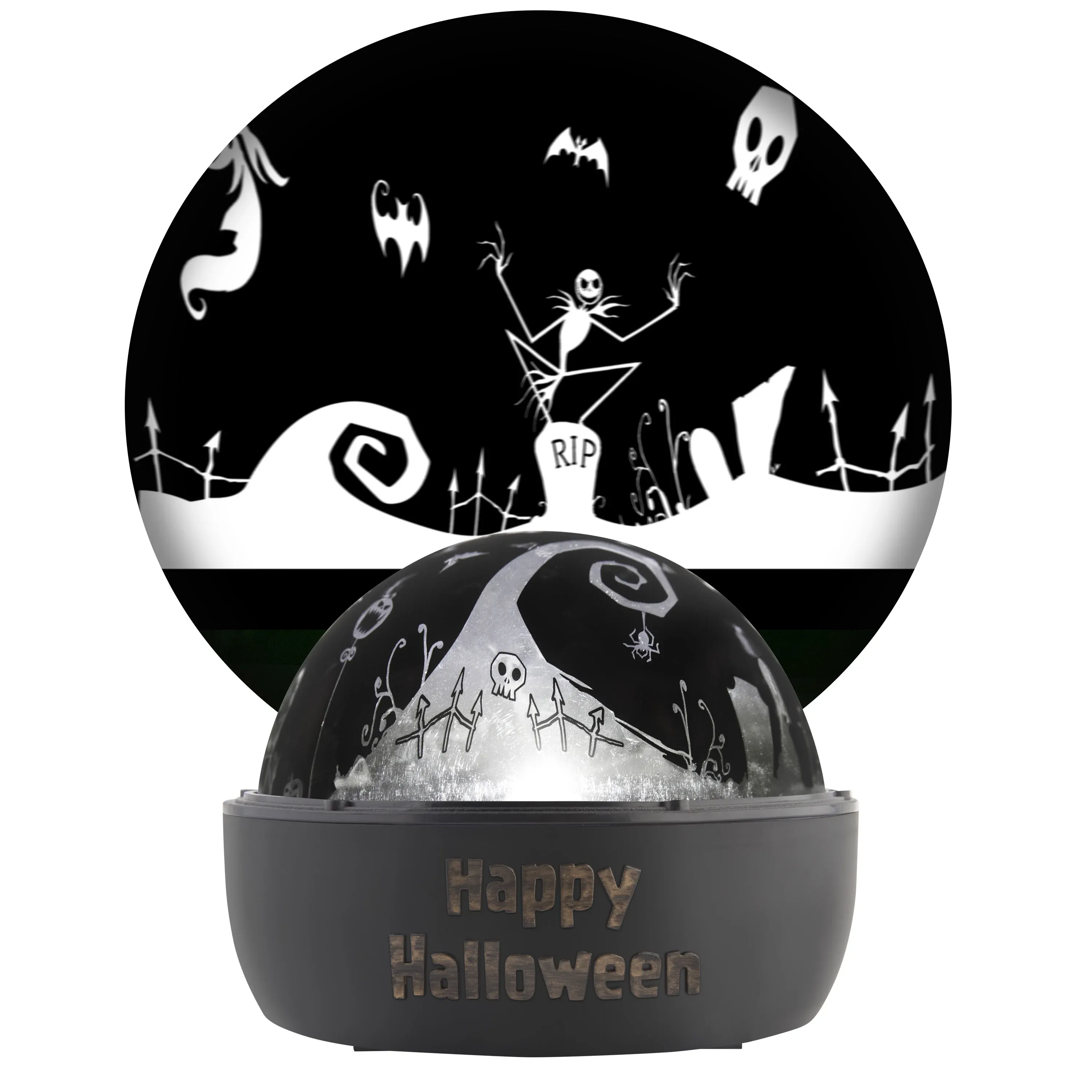 Gemmy Halloween Lightshow Shadowlights Jack Skellington