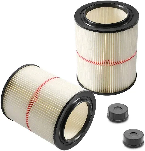 Replacement Filter 17816 Compatible with Shop Vac Craftsman 9-17816, Fits Most 5 Gallon and Larger Wet/Dry Vacs