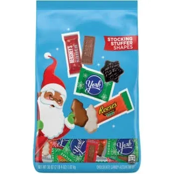 Hershey's Reese's and York Assorted Chocolate Christmas Candy Bulk Bag