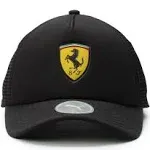 Puma Scuderia Ferrari Race Trucker Cap Black