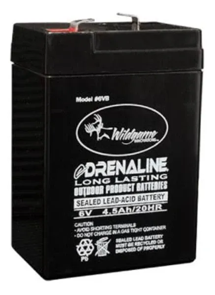 WILDGAME INNOVATIONS 6V Edrenaline Rechargeable Battery for Game Feeders | Outdo