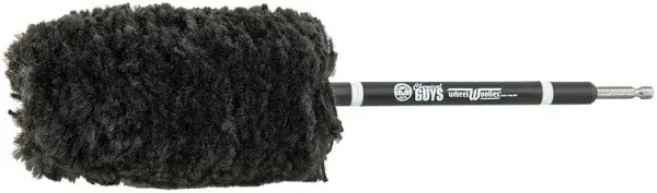 Chemical Guys Power Woolie PW12X Synthetic Microfiber Wheel Brush w/Drill Adapter