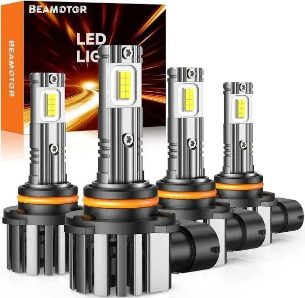 SEALIGHT S1 9005/9006 LED Headlight Bulbs Kit High Low Beam White