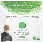 Dr Weil Matcha Kari - Organic Matcha Green Tea Powder - 30 Grams - Japanese Culinary Grade Matcha