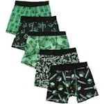 Minecraft 5-Pack Boys Boxer Briefs Set