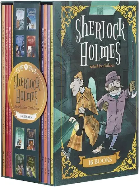 Sherlock Holmes Retold for Children: 16 Books