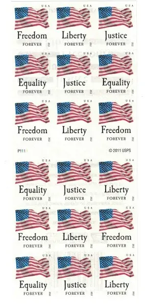 USPS 1St Class Flag Forever Stamps