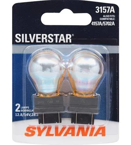 Sylvania SilverStar Automotive Mini Bulb 3157a (2 Pack)