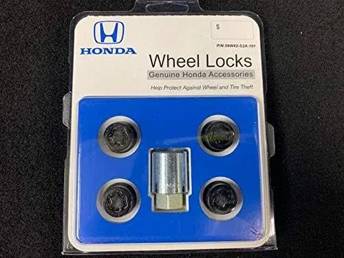 Honda Genuine Accessories 08W42-SCV-101 Alloy Wheel Lock