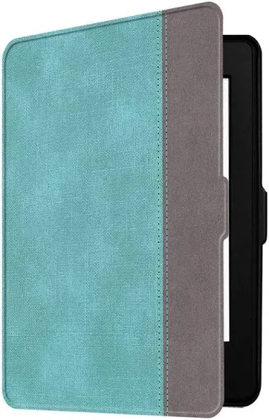 Fintie Slimshell Case for 6" Kindle Paperwhite 2012-2017 (Model No. EY21 & DP75SDI) - Lightweight Protective Cover with Auto Sleep/Wake (Not Fit Paperwhite 10th & 11th Gen), Turquoise