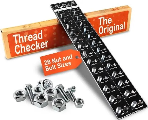 The Original Identibolt Thread Checker 28 Nut And Bolt Thread Checker Bolt And N