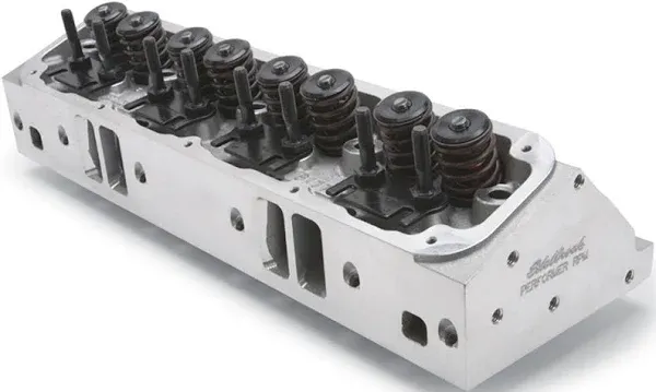 Edelbrock Cylinder Head Assy 61779; Performer RPM 176cc 58cc for 5.2/5.9L Magnum