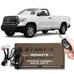 Start-X Complete Plug N Play Remote Starter kit for Tundra 2010-2017 || Zero Wire Splicing!