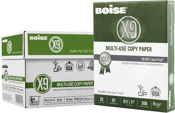 Boise X-9 Multi-Use Copy Paper