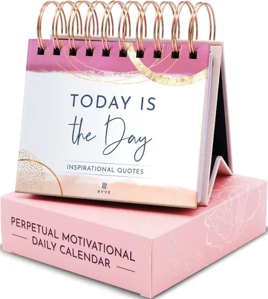 Motivational Calendar - Daily Flip Calendar with Inspirational Quotes - Motivati