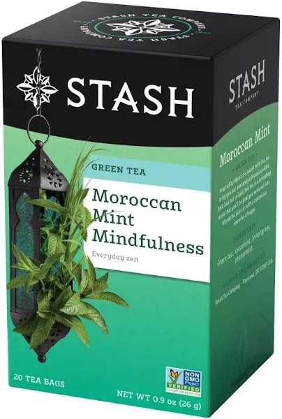 Stash Tea Moroccan Mint Green Tea, 20 ct