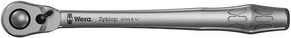 Wera 05004034001 8004 B Zyklop Metal Ratchet with Switch Lever and 3/8" Drive