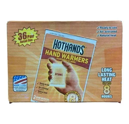 HotHands 8 Hour Air Activated Disposable Hand Warmers