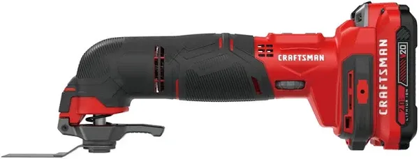 Craftsman  20V Max V20 Oscillating Multi-Tool CMCE501 Tool &amp; Attachment, Great!