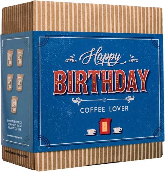 Gourmet Birthday Coffee Gift Set