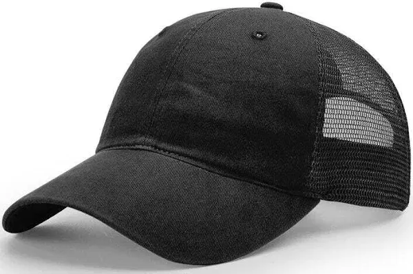 Garment-Washed Trucker Cap - 111