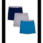 Fruit of The Loom Men's Knit Boxers, Assorted 3 Pack