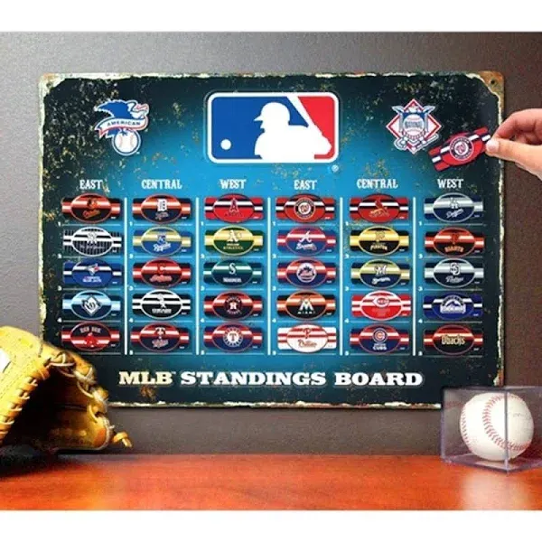 MLB Magnetic Standings Board