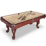 Hathaway Augusta 8-ft Non-Slate Pool Table - Walnut Finish