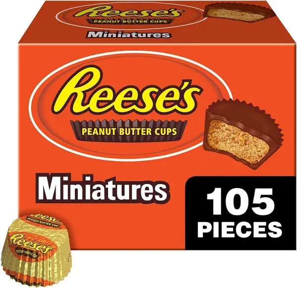 Reese's Miniatures Milk Chocolate Peanut Butter Cups