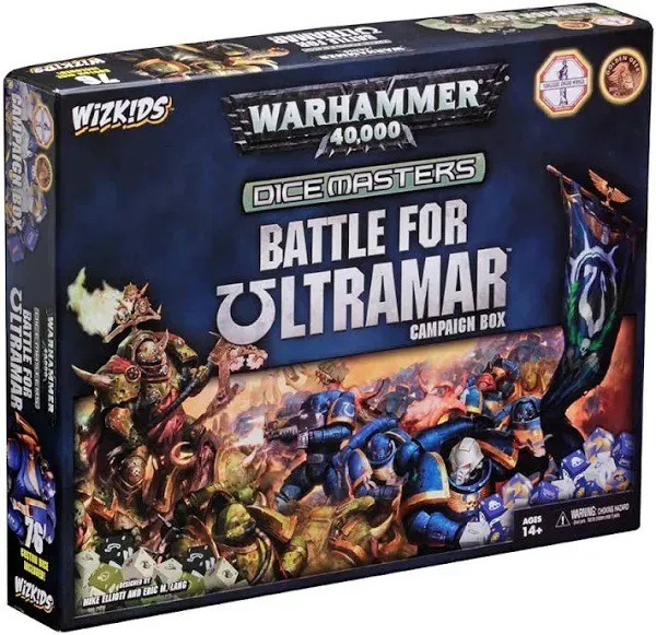 Warhammer 40k - DICE MASTER BATTLE FOR ULTRAMAR CAMPAIGN BOX Sealed