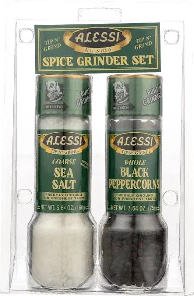 Alessi Salt & Pepper Grinder Set