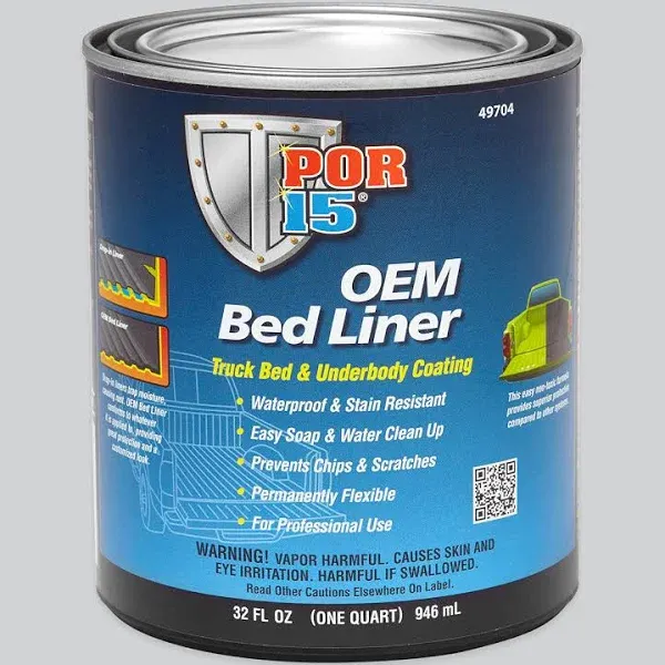 POR-15 49704 - OEM Bed Liner Coating Quart