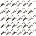 18 Pcs Adjustable Metal Art Gallery Display Wire Rope Hanger Hooks Picture Ra...