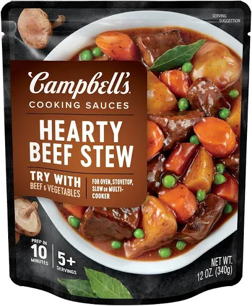 Campbell's Beef Stew Slow Cooker Sauce