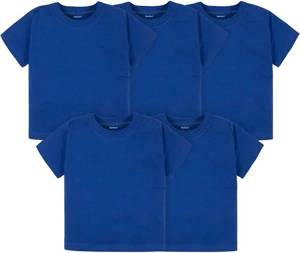 Gerber Toddler Boy or Girl Gender Neutral 5-Pack Short Sleeve Tee