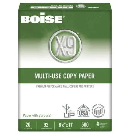 Boise X-9 Multi-Use Copy Paper