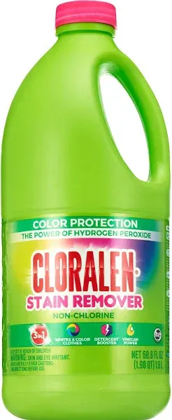 Cloralen Detergent Booster, Stain Remover & Color Protection, Non Chlorine - 60.8 fl oz