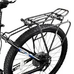 Ibera Bike Rack - Bicycle Touring Carrier Plus+ for Disc Brake Mount, Frame-Moun