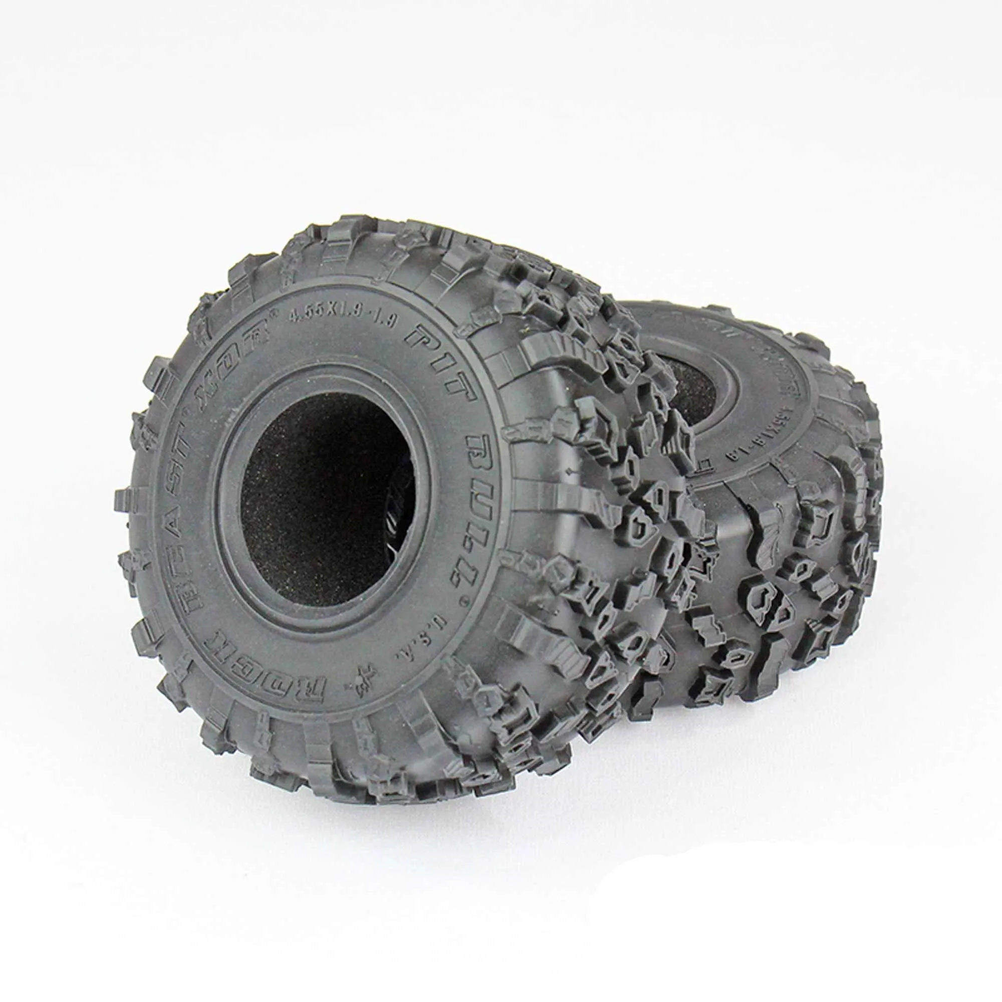 Pit Bull Rock Beast 1.9" XOR Tires Alien Kompound with Foam (2 Pcs)