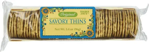 Trader Joe's Savory Thins Crackers