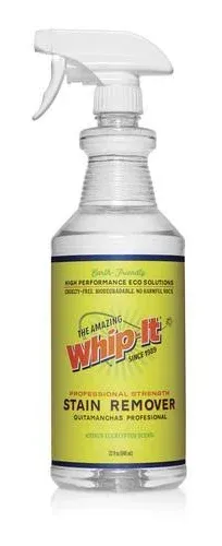 Whip It Cleaner, Multi Purpose Stain Remover Professional Strength Spray, Pla...