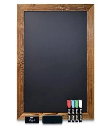 Better Office Products Magnetic Wall Chalkboard Sign