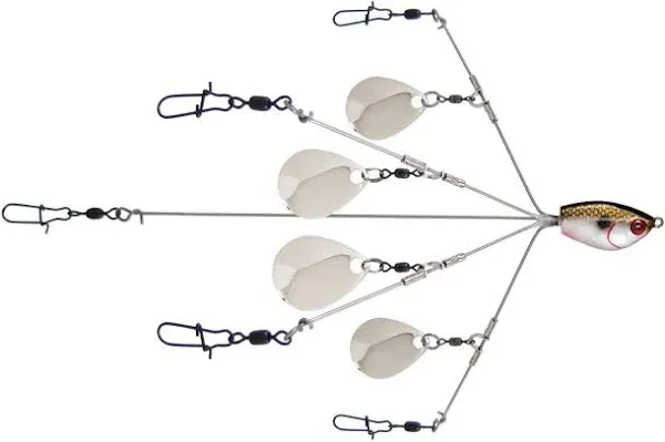 Yum Yumbrella Flash Mob Junior Ultralight Colorado Blade Multi-Lure Rig