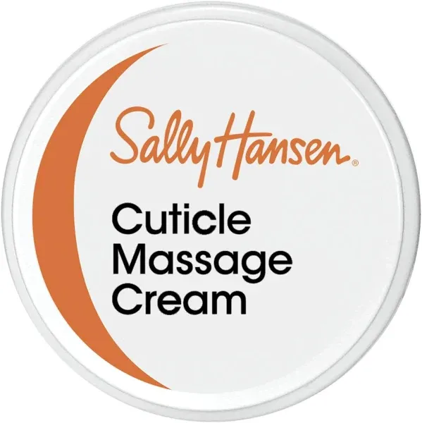 2 PACK Sally Hansen Cuticle Massage Cream with Apricot Oil 0.4 oz